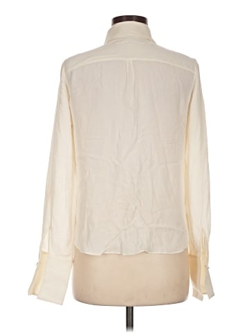 Brooks Brothers Long Sleeve Silk Top (view 2)