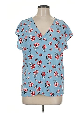 Hilary Radley Short Sleeve Blouse (view 1)