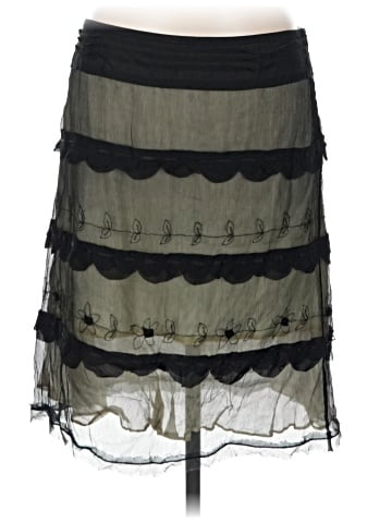 Max Studio Silk Skirt (view 1)