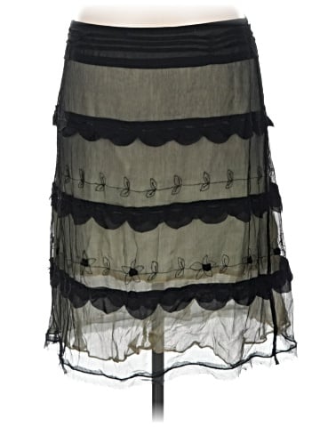 Max Studio Silk Skirt (view 2)