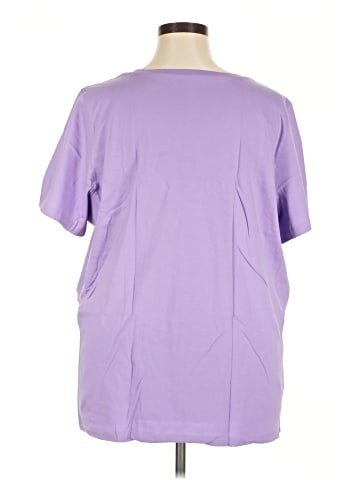 Woman Within Short Sleeve T-Shirt (view 2)