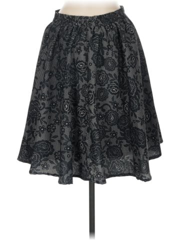 Magazine Silk Skirt (view 2)