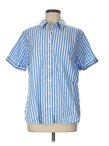 Lands' End Short Sleeve Button-Down Shirt (view 1)