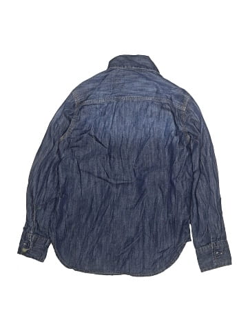 Gap Kids Outlet Long Sleeve Button-Down Shirt (view 2)