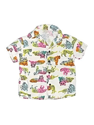 Cat & Jack Short Sleeve Button-Down Shirt (view 1)