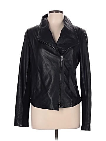 Vince. Leather Jacket (view 1)