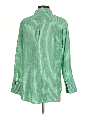 Talbots 3/4 Sleeve Button-Down Shirt (view 2)