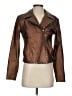 Harley Davidson 100% Polyester Brown Leather Jacket Size XS - photo 1