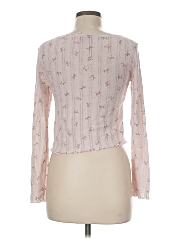 Pink Rose Long Sleeve Top (view 2)