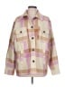 Gap Plaid Purple Jacket Size L - photo 1