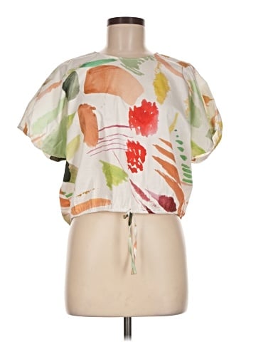 T Tahari Short Sleeve Blouse (view 1)