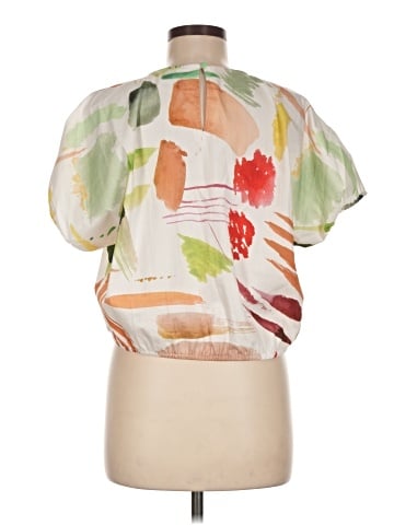 T Tahari Short Sleeve Blouse (view 2)
