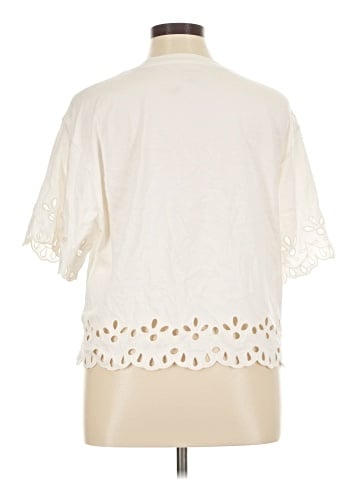 American Eagle Outfitters Short Sleeve Blouse (view 2)