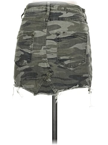 Express Denim Skirt (view 2)