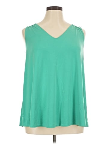 Lane Bryant Outlet Sleeveless Blouse (view 1)