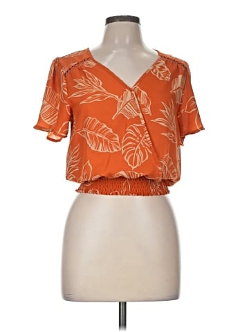 Sienna Sky Short Sleeve Blouse (view 1)