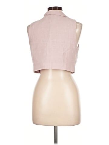 Miss Selfridge Sleeveless Button-Down Shirt (view 2)