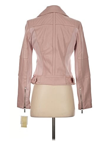 MICHAEL Michael Kors Leather Jacket (view 2)