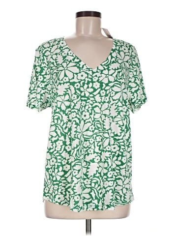 Ann Taylor LOFT Short Sleeve T-Shirt (view 1)