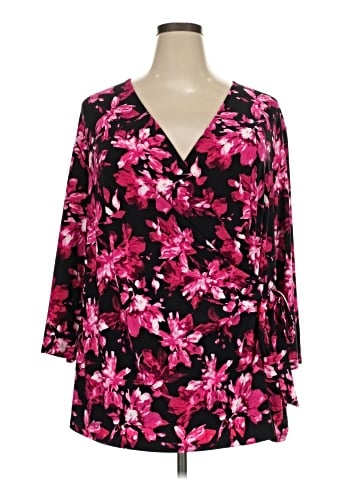 Anne Klein 3/4 Sleeve Blouse (view 1)