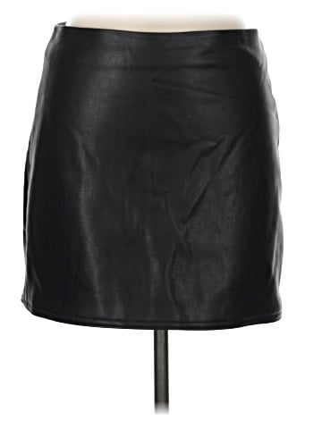 H&M Faux Leather Skirt (view 1)