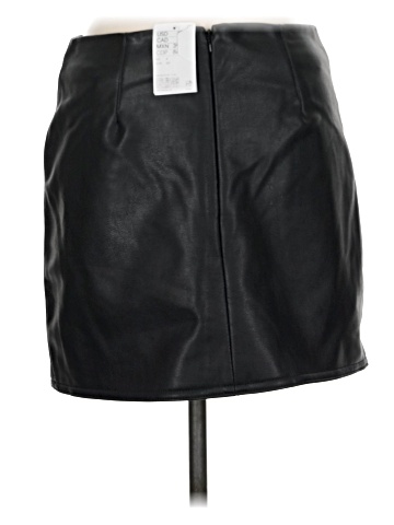 H&M Faux Leather Skirt (view 2)