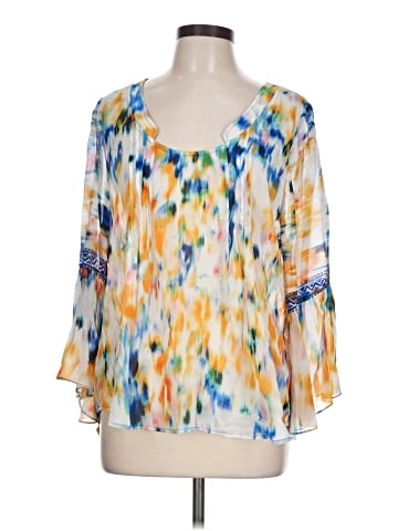 Plenty By Tracy Reese 3/4 Sleeve Blouse (view 1)
