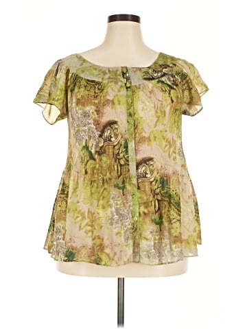 Cato Short Sleeve Blouse (view 1)