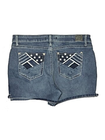 Love Indigo Denim Shorts (view 2)