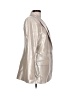 Express Metallic Silver Blazer Size L - photo 4