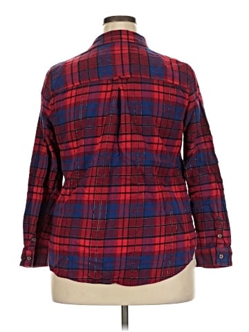 Falls Creek 3/4 Sleeve Button-Down Shirt (view 2)