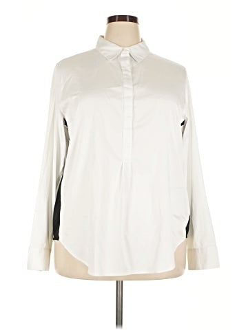 Universal Standard Long Sleeve Blouse (view 1)