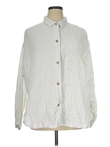 Roxy Long Sleeve Button-Down Shirt (view 1)
