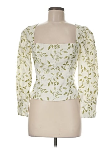 Reformation 3/4 Sleeve Blouse (view 1)