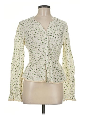 The Shirt by Rochelle Behrens Long Sleeve Blouse (view 1)