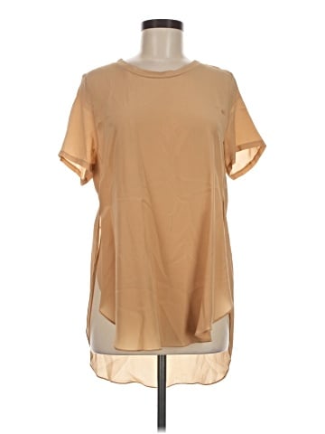 3.1 Phillip Lim Short Sleeve Silk Top (view 1)