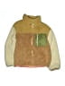 Zara 100% Polyester Color Block Tan Jacket Size 13 - 14 - photo 1