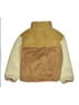 Zara 100% Polyester Color Block Tan Jacket Size 13 - 14 - photo 2