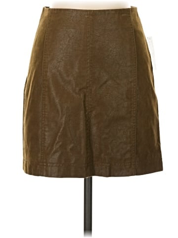 Free People Faux Leather Skirt (view 1)