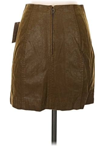 Free People Faux Leather Skirt (view 2)
