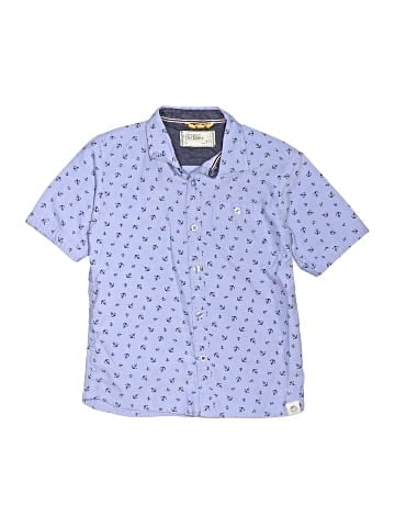 Free Planet Short Sleeve Button-Down Shirt (view 1)
