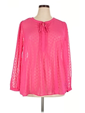 Torrid 3/4 Sleeve Blouse (view 1)