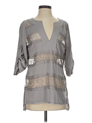 BCBGMAXAZRIA 3/4 Sleeve Blouse (view 1)