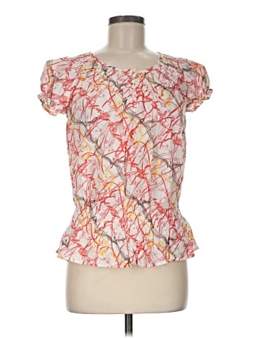 IZOD Short Sleeve Blouse (view 1)