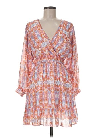Peach Love Cocktail Dress (view 1)