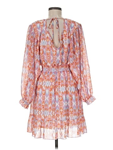 Peach Love Cocktail Dress (view 2)