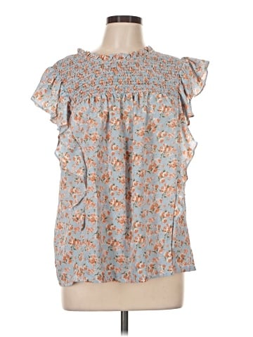 Kori America Short Sleeve Blouse (view 1)