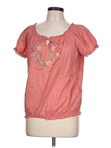 SONOMA life + style Short Sleeve Blouse (view 1)