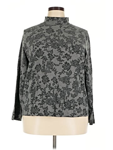 Croft & Barrow 3/4 Sleeve Turtleneck (view 1)