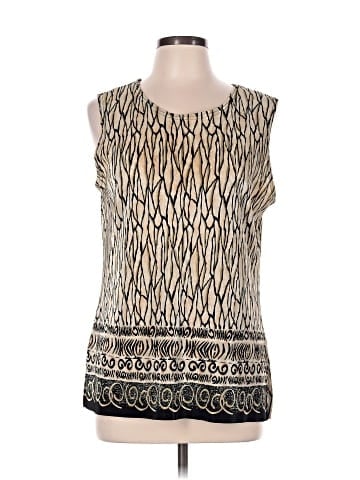Plisse Sleeveless Blouse (view 1)